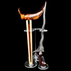 Keris Naga Siluman / Nogo Siluman Primitif Luk 5 Tangguh Madiun Purbaya Original Sepuh Kuno Lokasian