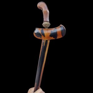 Keris Pulanggeni Luk 5 Pamor Keleng Tangguh Cirebon